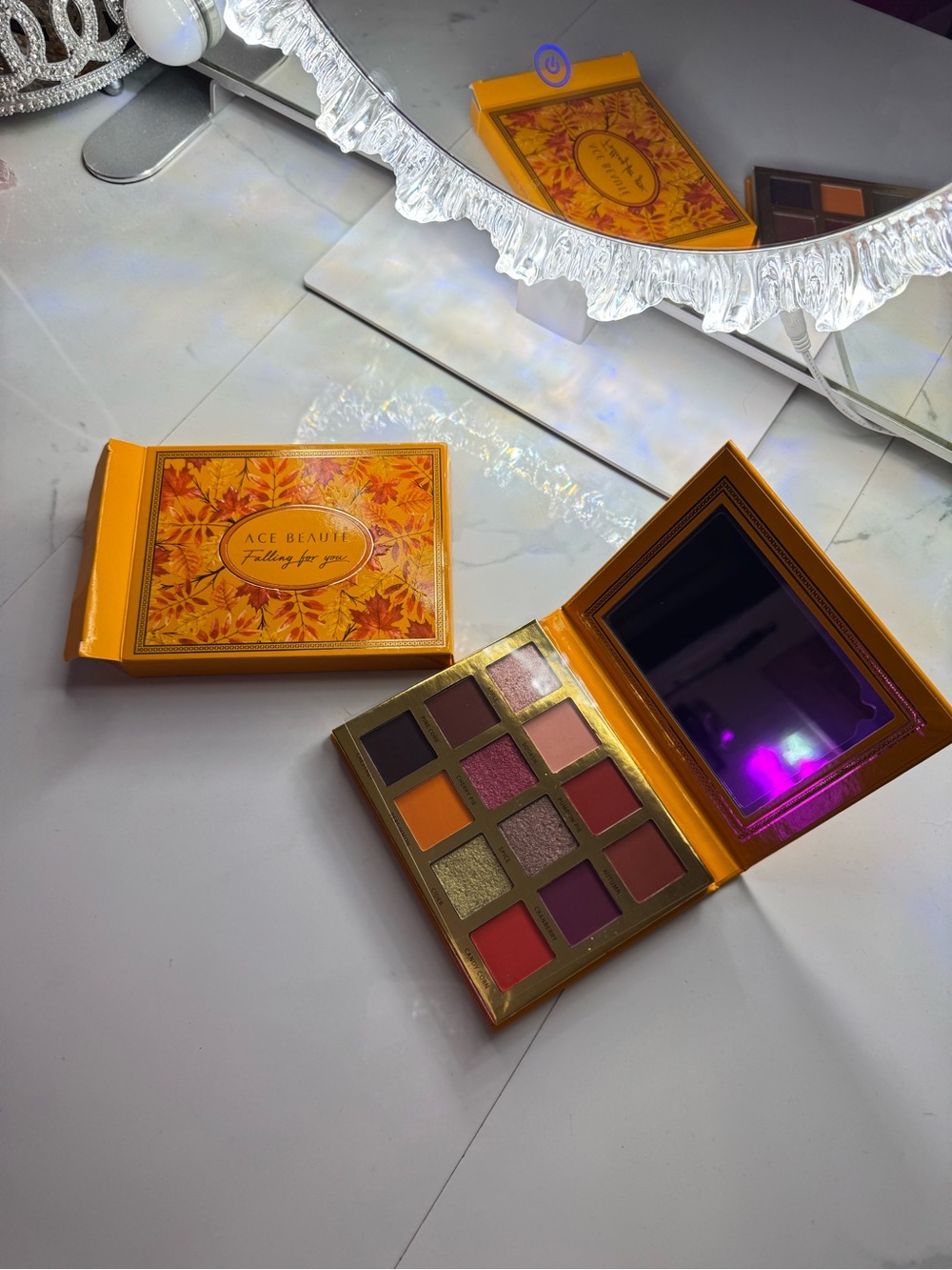 Ace Beaute Warm Tones 12-Color Eyeshadow Palette